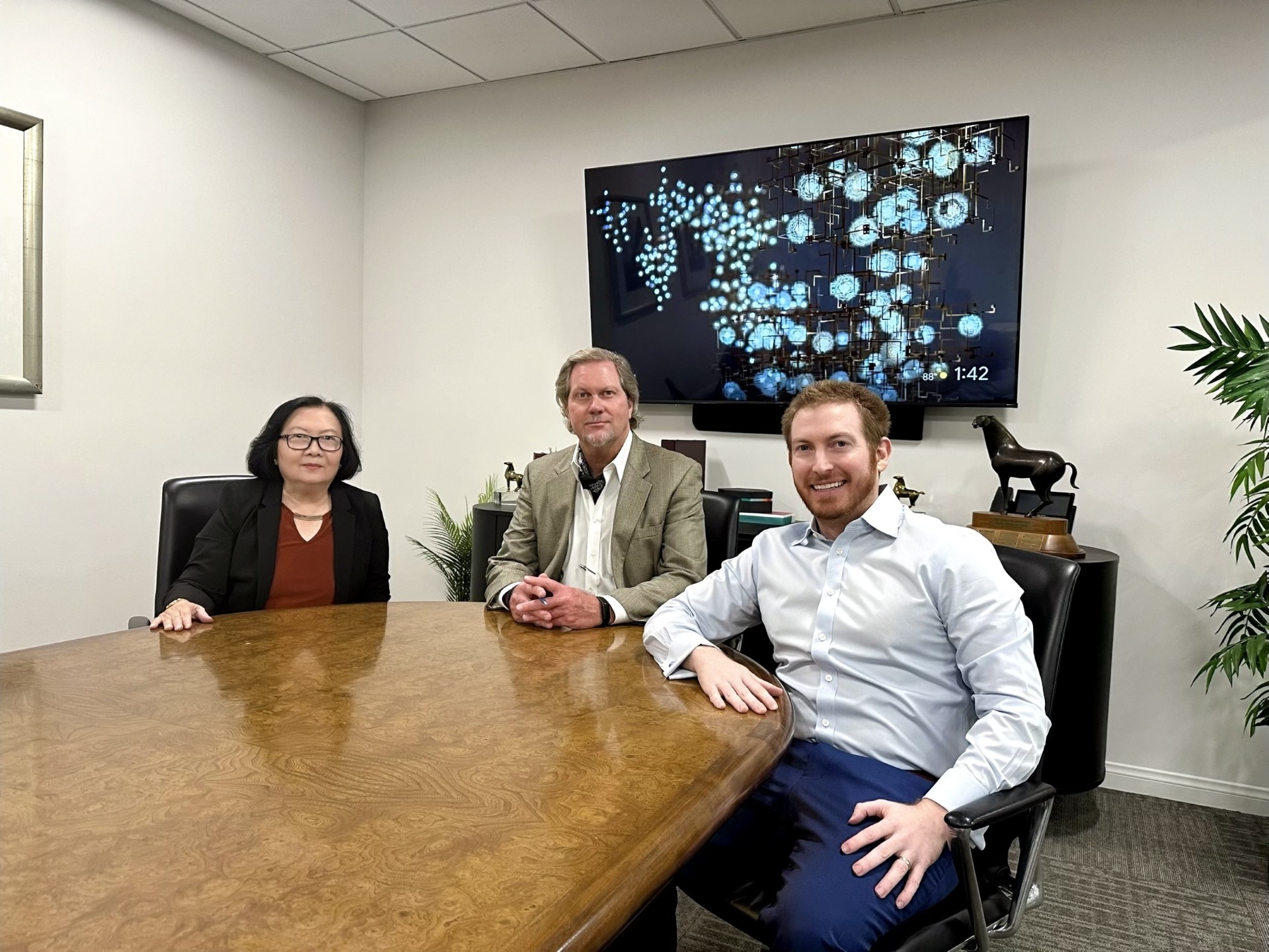The InvestLinc team at the office in Brea, California